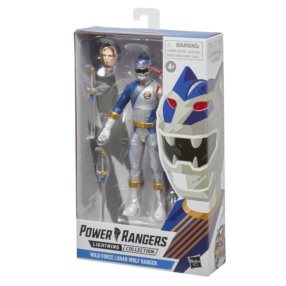 Power Rangers Молния Коллекция Дикая Сила Лунный Волк Рейнджер 6-дюймовая Премиальная Фигурка