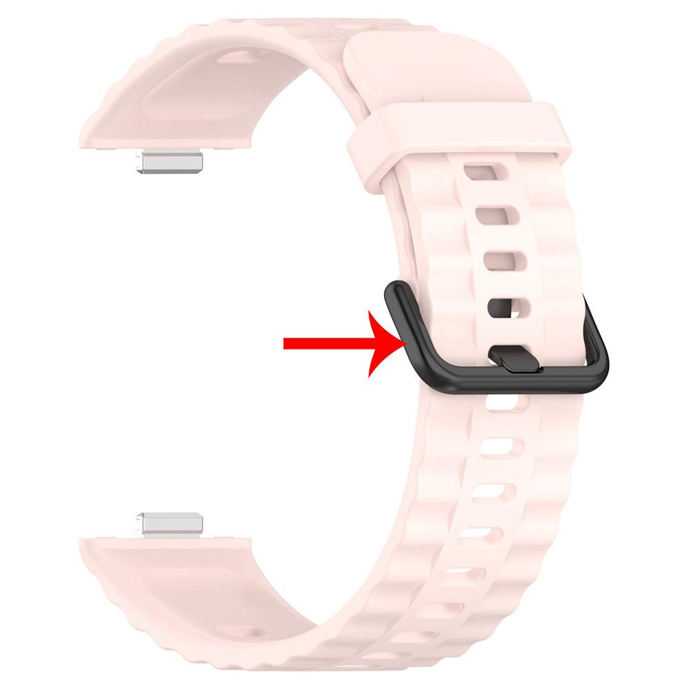 Для Huawei Watch Fit 4/4pro ремешок на запястье регулируемый браслет с черной пряжкой ремешок для часов Huawei Watch Fit 3