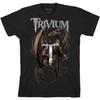 Trivium Унисекс Взрослая Хлопковая Футболка с Драконом