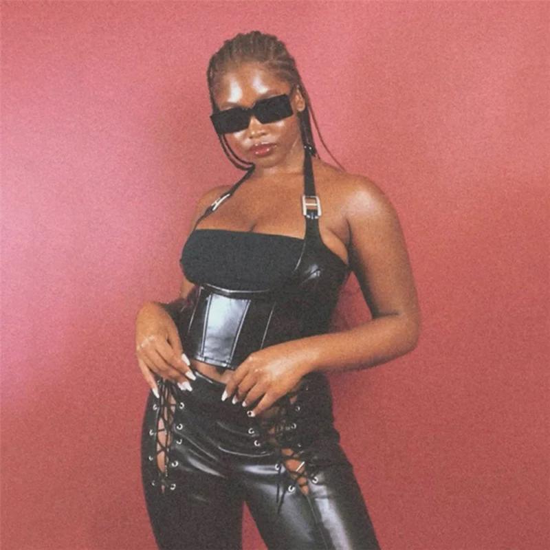 Женские облегающие повседневные брюки осень/зима 2024 года с универсальным дизайном ремешков