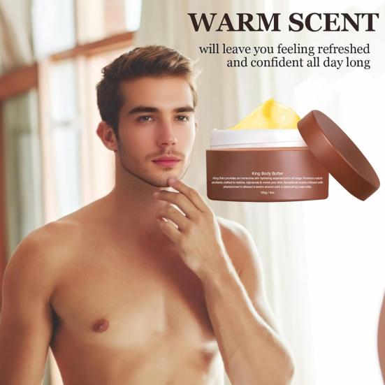 120 г Мужской увлажняющий крем Увлажняющий Разглаживающий Питательный Увлажняющий Стойкий Аромат Портативный Дорожный Уход за Кожей Масло для Тела