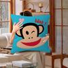 Anime PPaul FFrank Big Mouth Monkey Cushion Cover Inches Farmhouse Decor Home Throw Pillow Covers for Couch Decorations