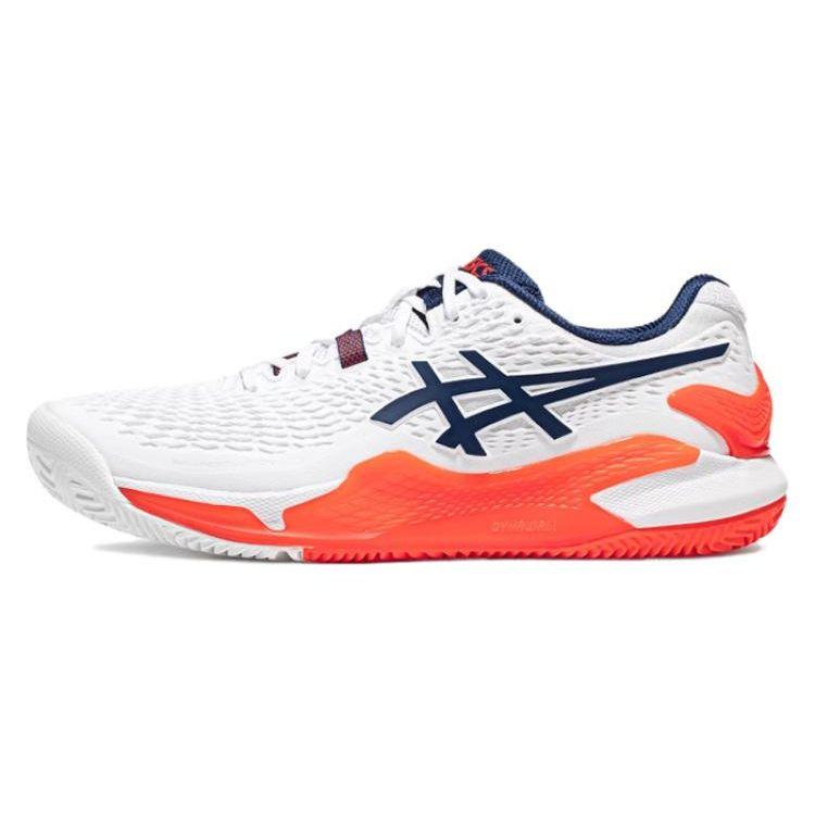 Asics Gel-Resolution 9 Clay White Blue Expanse Men Sneakers 1041A375-102