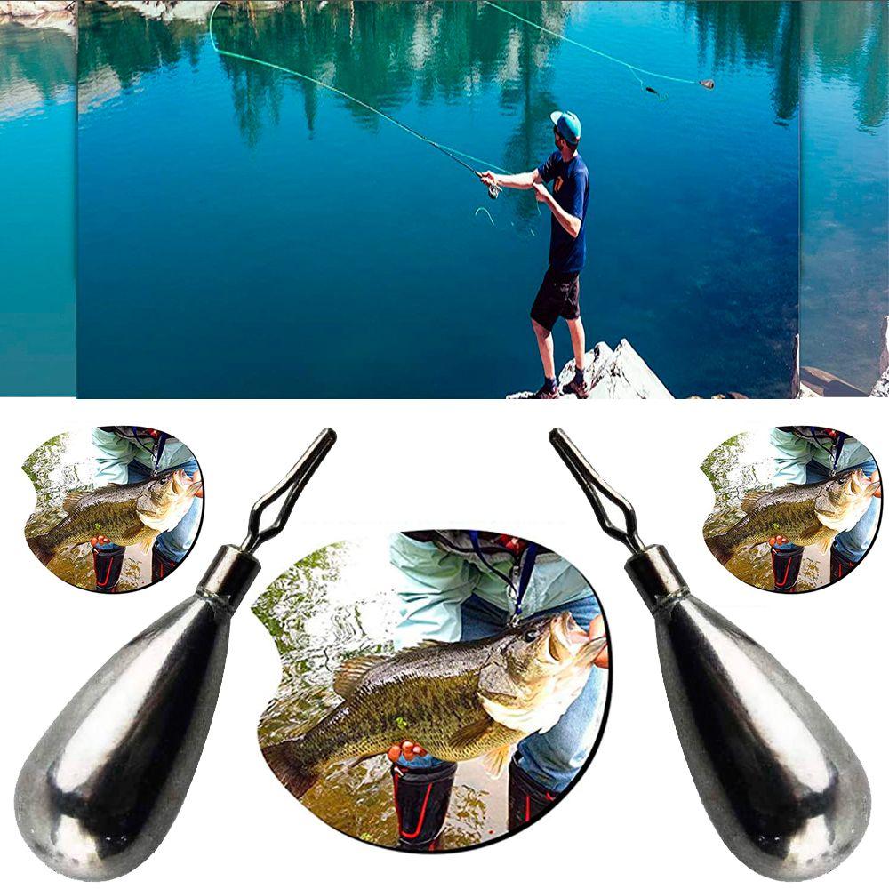 Drop Shot Weights 360 Degree Rotatable Hook Connector Line Sinkers Fishing Tungsten Fall Sinker