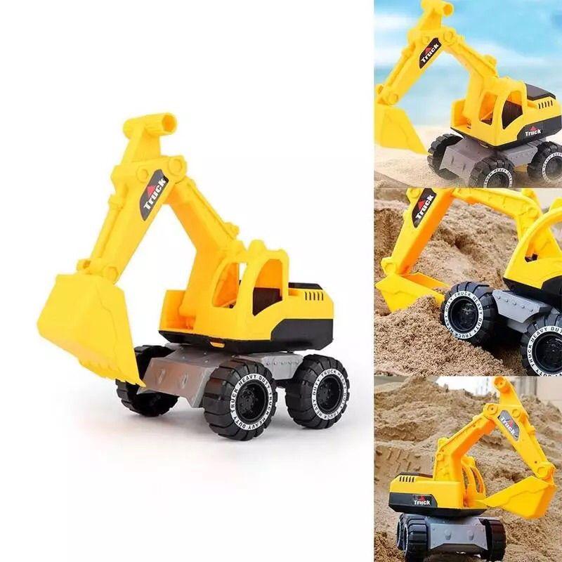 Durable Abs Plastic Engineering Construction Truck Excavator Digger Vehicle Car Toy