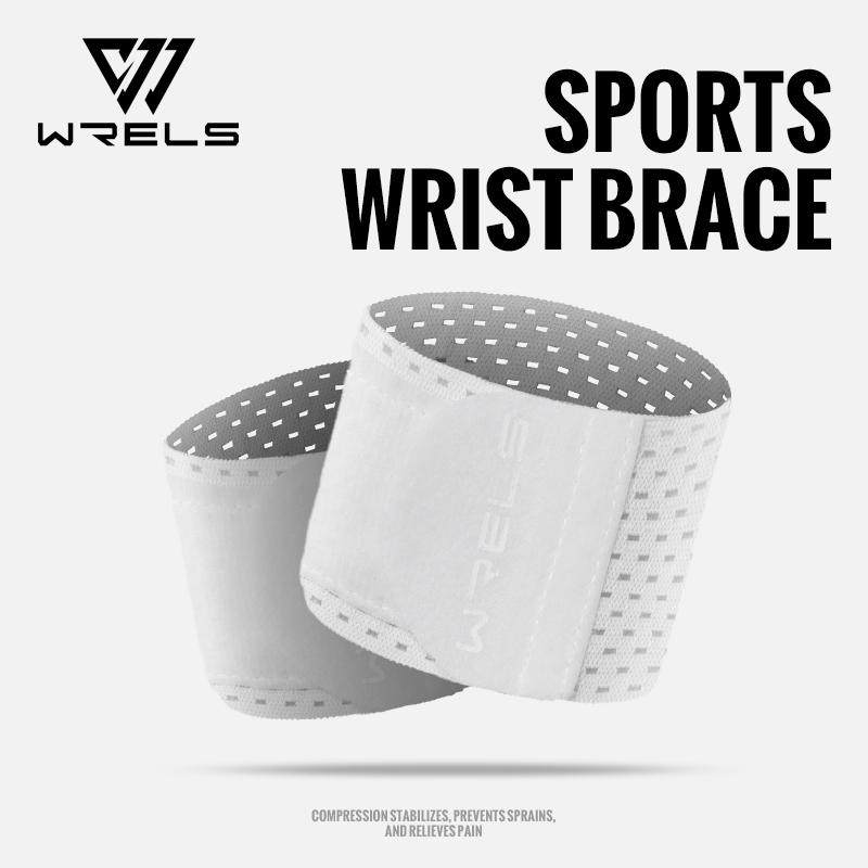 2шт, спортивный браслет WRELS, легкий, высокоэластичный, дышащий, обеспечивает отличную поддержку давления, идеально подходит для бадминтона, баскетбола, фитнеса