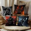 Классическая игра Dark S-Souls 2 3 Наволочка Квадратная Подушка Спальня Диван Досуг Подушка для Комфорта Автомобиль Домашний Декор