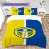 Постельное белье с узором Leeds United Комплект одеяла Пододеяльник Наволочка Домашний Декор Подарок на День Рождения (1 пододеяльник + 2 наволочки без наполнителя)66