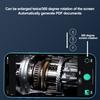 Inspection Endoscope Phone Scope Camera with Light IP67 Waterproof Easy Connection 1080P Borescope Inspection Camera for iPhone