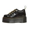 Dr. Martens 5-Eye Max Buttero Leather Platform Black Buttero Women Sneakers 31423001