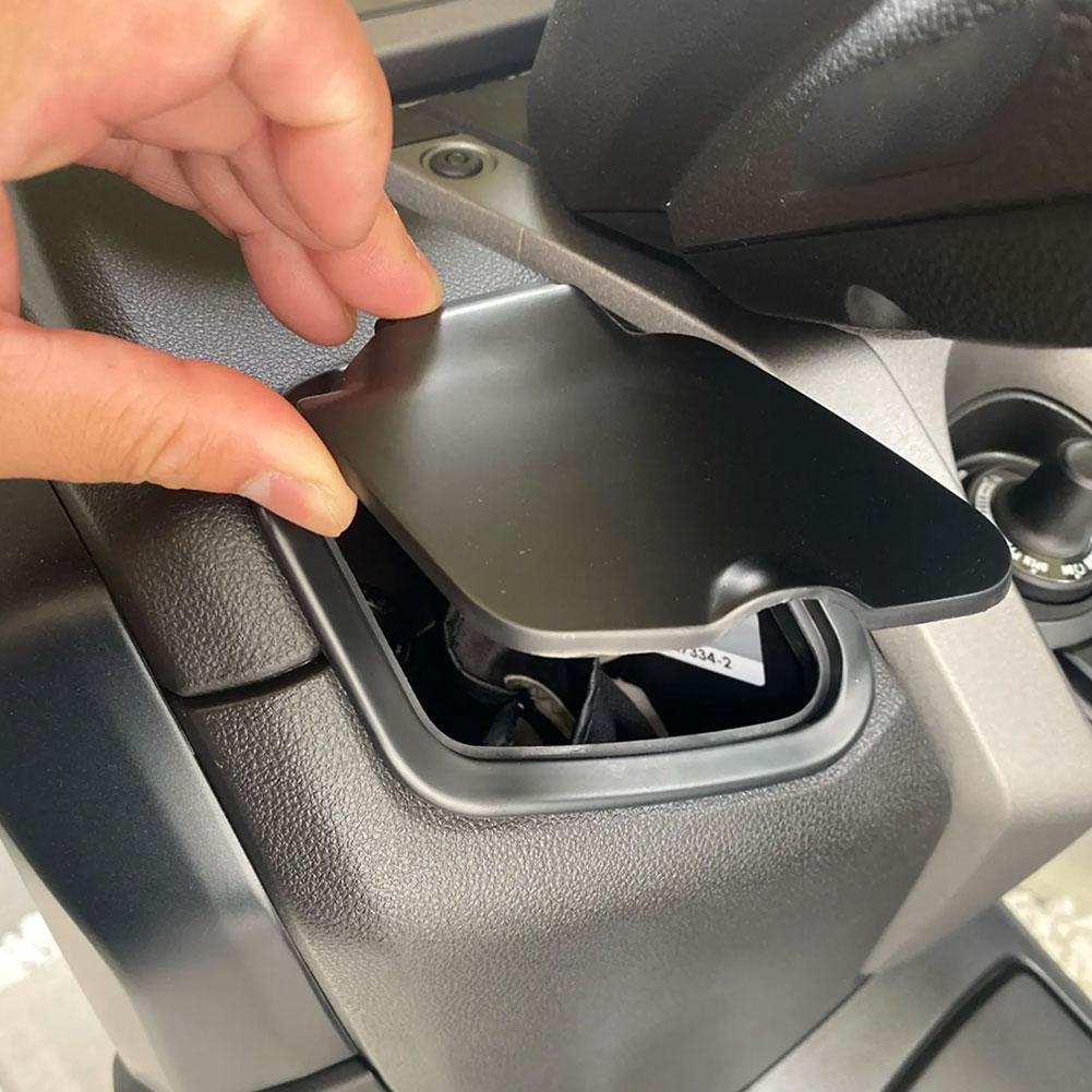 Motorcycle Tool Box Storage Cover Lid Waterproof Protection for Nmax V2 NMAX125 NMAX155 2020-2025 Prevent Dust Moisture Durable