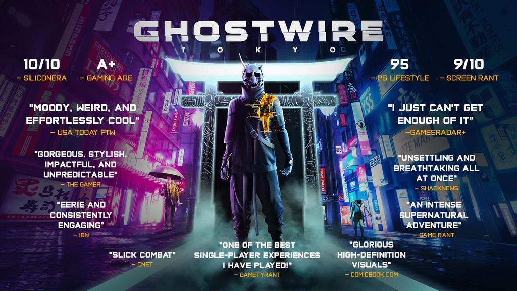 Tokyo Deluxe Edition North PS5 Ghostwire (Import Version America) -
