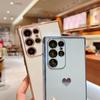 Samsung S24U/A53/A13 Love Electroplated Anti-Fall Phone Case
