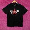 The Clash Corroded Spell Out Красная Звезда Пост-Панк Группа Футболка