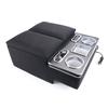 MUTEKI Console Box for Hiace Center LED Ambient Convenient PU Interior Parts DX/Regius DX, Armrest, Console, Light, Armrest, Storage, Material,