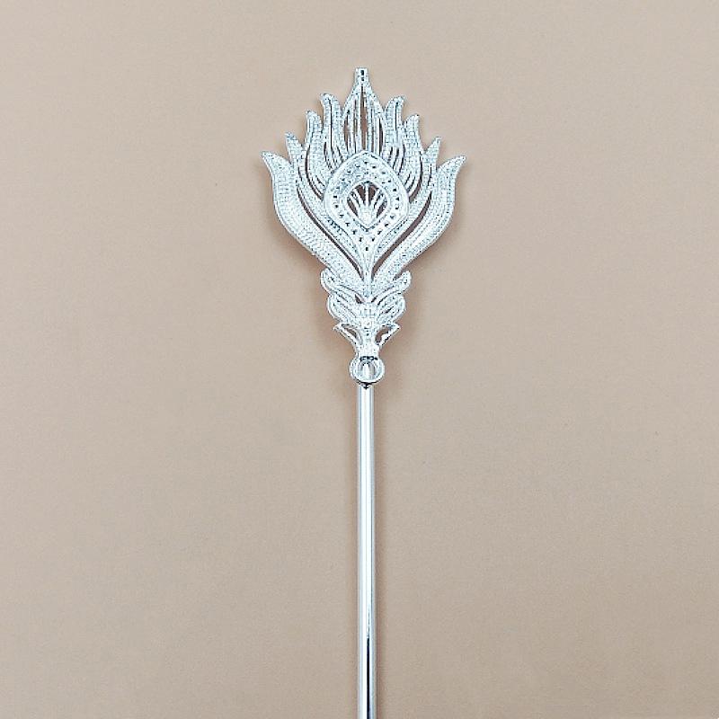 10 штук Сплав Перо Феникса Сварка 163*3.3 мм Железная заколка для волос Сделай сам Ювелирные аксессуары