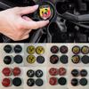 4 шт. 56 мм Колпачок ступицы колеса автомобиля Наклейка-эмблема Аксессуар для Fiat Abarth 500 Tipo FR Panda Argo Freemont Viaggio Bravo Punto Doblo