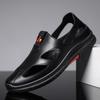 Summer New Sandals Fashion Trend Leather Shoes Baotou Beach Shoes Breathable Hollow Hole Shoes Men's Leather Shoes