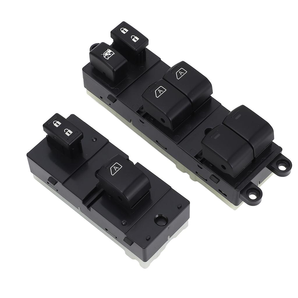 Master Power Window Switch 25401ZL10A 25411ZP80A Front Left and Right Side for Pathfinder 2007 2012 Left Hand Drive