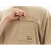 DAIWA Ecology Pocket Mocha Size L T-Shirt DE-6623 Beige,