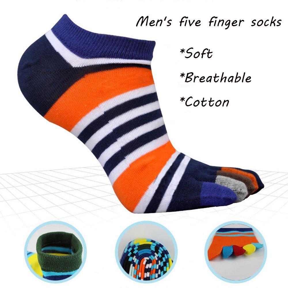 1 Pair of Mesh Five Toe Socks Cotton No Show Ankle Socks Five Finger Socks  Walk