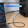 Кабель данных Thunderbolt 4 Type-C Male-to-Male, Высокоскоростной 40 Гбит/с, Зарядка PD 240 Вт, Зеркалирование 8K