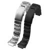 Для G-SHOCK Casio Модифицированный Металлический Ремешок для Часов GST-B200 Прецизионная Сталь GST-B200D Цепочка для Часов из Нержавеющей Стали Выступающий Ремешок 16 мм