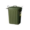 Azumaya Мусорное ведро с крышкой Зеленое Ш36 х х LFS-937GR Г55.4 В62.2