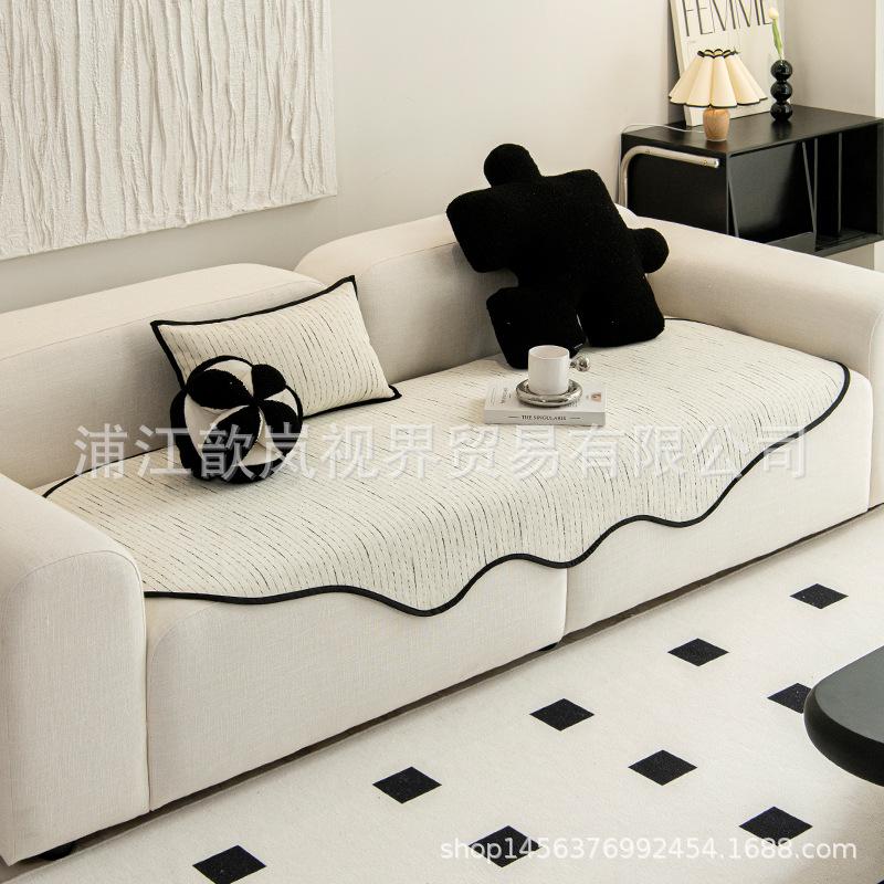 Irregular Special-Shaped Sofa Cushion Universal In All Seasons  New Simple Modern Living Room Non-Slip Seat Cushion Sub-Cover Cloth Towel