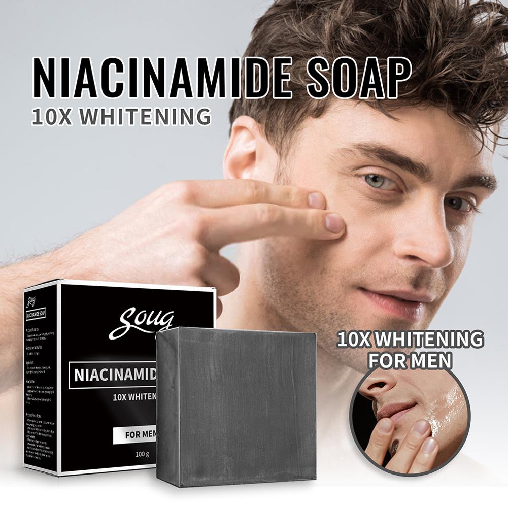 Whitening Soap For Men Oil Control Anti-Acne Hydrating Care Hydrate Soap Repair Skin Comfort Bo U9Y5