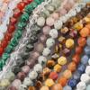 Diamond Cut Natural Stone Olive and Agate Beads for Jewelry Making