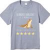 Cheap Tshirt Funny tshirt Travel For her Crew Neck t shirt Brand Bearded Dragons A Review Five Stars Basic For her Top tees