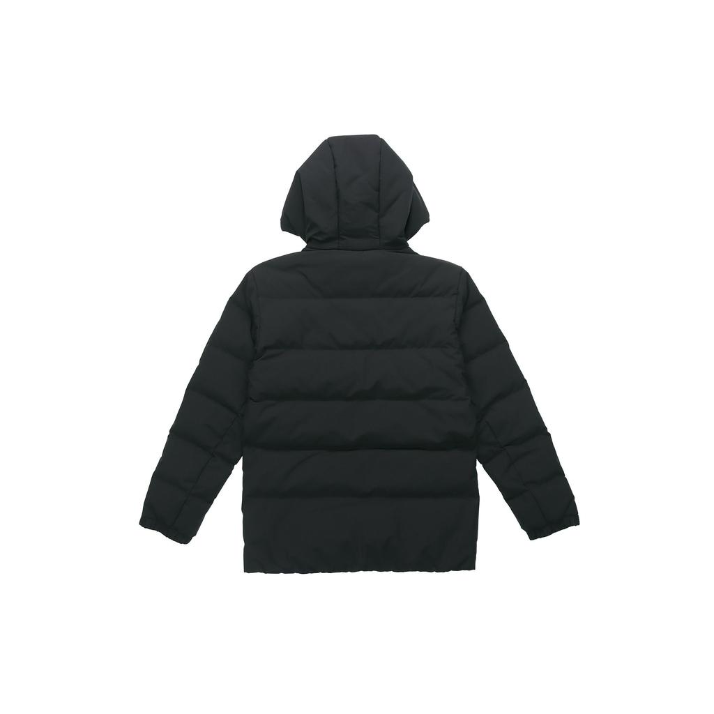 Li-Ning Короткая повседневная куртка с капюшоном, мужские куртки, стандартная, черная AYMQ055-1