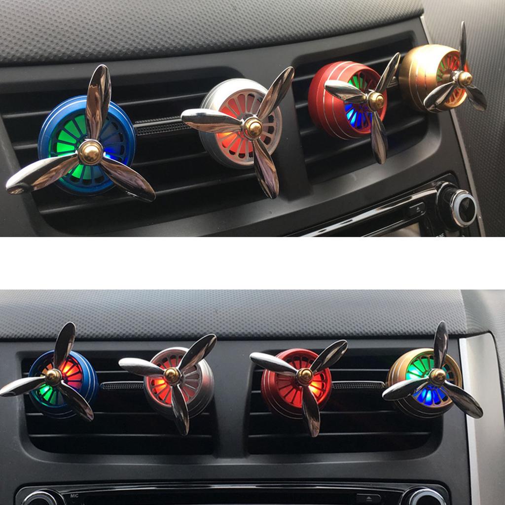 Кондиционер Духи Освежитель воздуха Ароматизатор Хороший Запах Свежий Автомобильный Вентиляционный Клип Светодиодный Диффузор Духов Уникальный