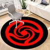 1pc Spiral Pattern Carpet for Office Non Slip, Round Carpet, Soft & Comfortable, Carpet for Office, Lightweight Round Floor Mat