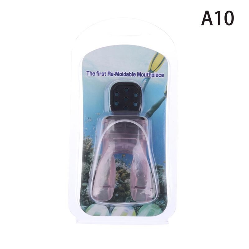 Silicone Snorkel Diving Mouthpiece Scuba Moldable Bite Mouthpiece Regulator Plastic Snorkel Mouthpiece