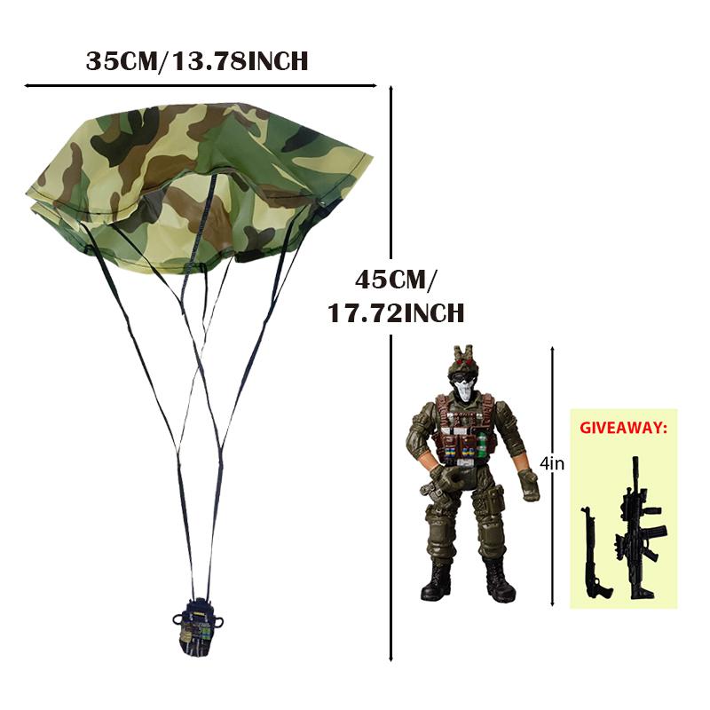 Игрушка Парашют Армия Полиция Военный Снег Флот Солдат Фигурка Игрушка Ручной Запуск Детская Игра для Мальчика Детей Рождественский Подарок