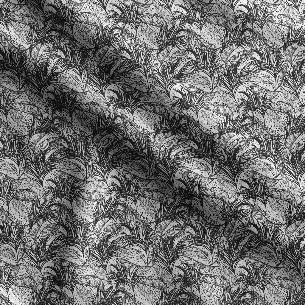 Soimoi Принт с листьями, хлопковый батист, ткань для квилтинга, продаваемая во дворе, хлопчатобумажная ткань средней плотности шириной 42 дюйма,