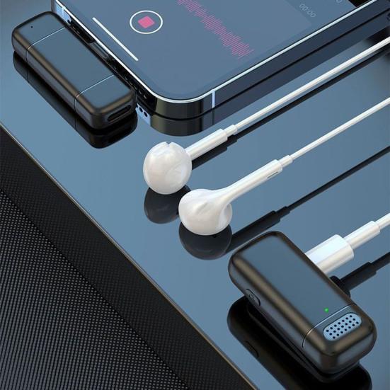 Беспроводной микрофон Yousheng с низкой задержкой, быстрое подключение, шумоподавление, Plug-Play, миниатюрный перезаряжаемый петличный микрофон