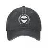 Geek Aliens Cotton Baseball Caps Adjustable Baseball Hat Dad Storm Area 51 UFO Space Ship Saucer Cap Autumn Hip Hop Casquette