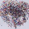 100 Pcs Beautiful Color 3mm Semi-circular Phone Case Decoration Flat Back DIY Jewelry Decoration Crystal Rhinestone