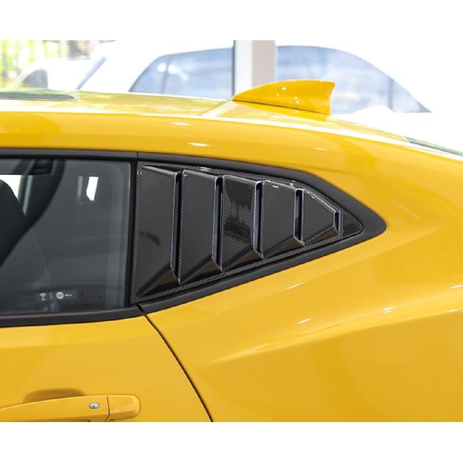 Боковые жалюзи заднего окна автомобиля Декоративные наклейки для Chevrolet Camaro 2017 2018 Экстерьер