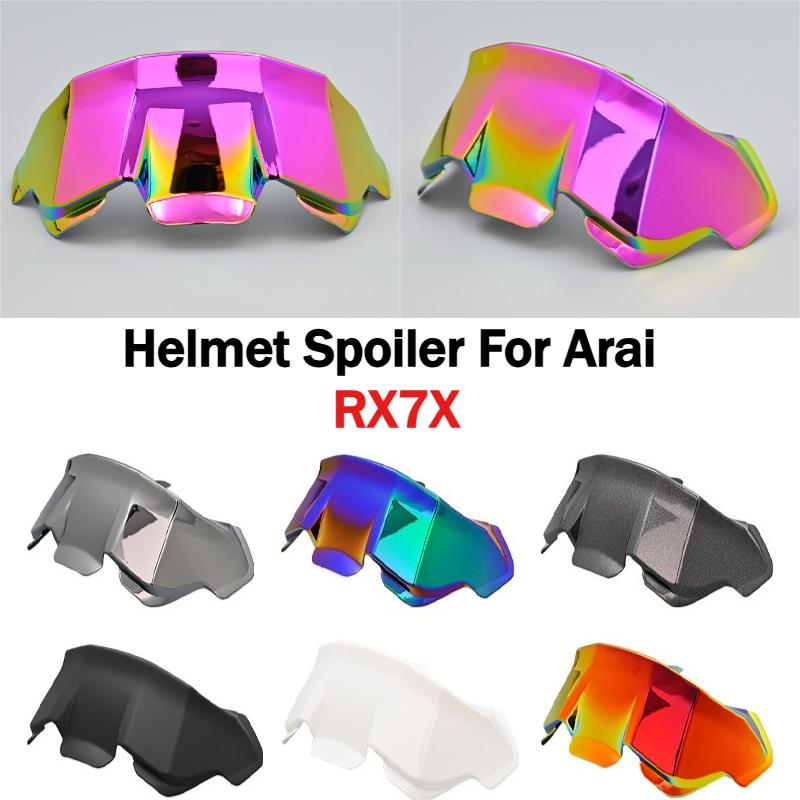 RX7X spoiler Helmet Spoiler For Arai RX-7X VZ-Ram RX7V RX7 Motorcycle Rear Trim multiple-colors accesorios para casco