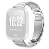 For Garmin Venu 2 Music Watch Band Silver Stainless Steel Metal Watch Strap