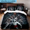 3PCS Assass Warrior 3pcs Bedding,Including 3PCS Duvet Cover And 2pcs Pillowcases Perfect for Christmas,Ideal for Bedroom, Dormitory