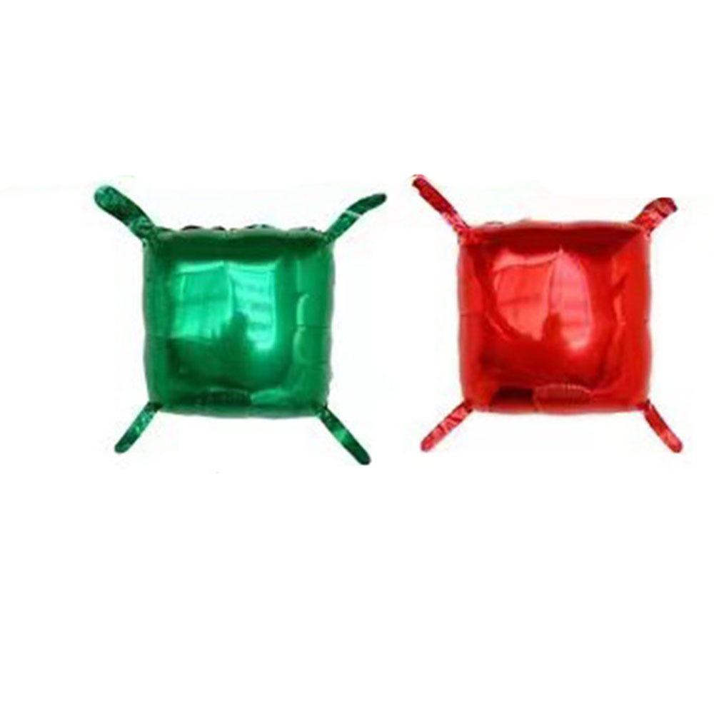 50Pcs Rose Pink Blue Square Foil Balloons DIY Wall Balloons Baby Shower Wedding Decoration