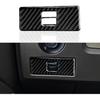 Car Carbon Fiber Dashboard trument Panel Strip Sticker Cover Interior Trim Decal for Ford F150 2009 2010 2011 2012 2013 2014 Accessories