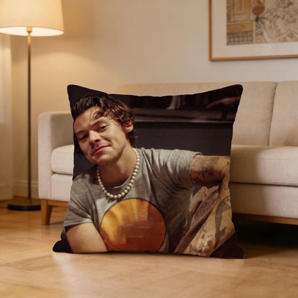 Singer HHaRRy Music Pillow Case Pattern Printed Pillowcase For Living Room Sofa Cushion Cover