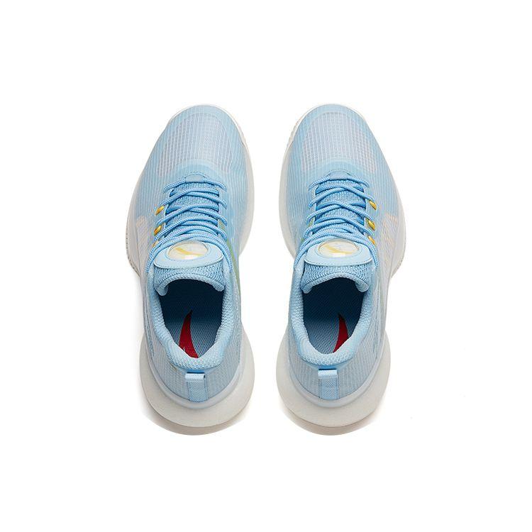 Anta Cement Nemesis Lightweight Bubble Series Low-Top Basketball Shoes Men Sneakers Waterfall-Blue 112121606S-9