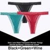 FINETOO 3PCS/Set Sexy S-XL Women Cotton Panties G-string Woman's Underwear Girl Lace Female Lingerie T-Back Lady Thong Intimates
